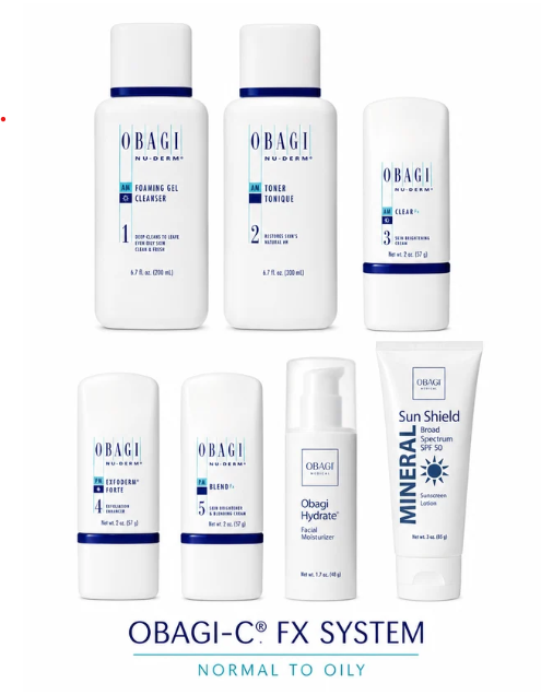Obagi Nu-Derm Skin Transformation System Fx Normal to Oily